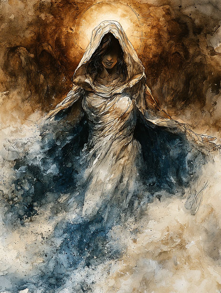 A portrait of Amara, part of Auldwyn, a Neverwinter Nights EE persistent world