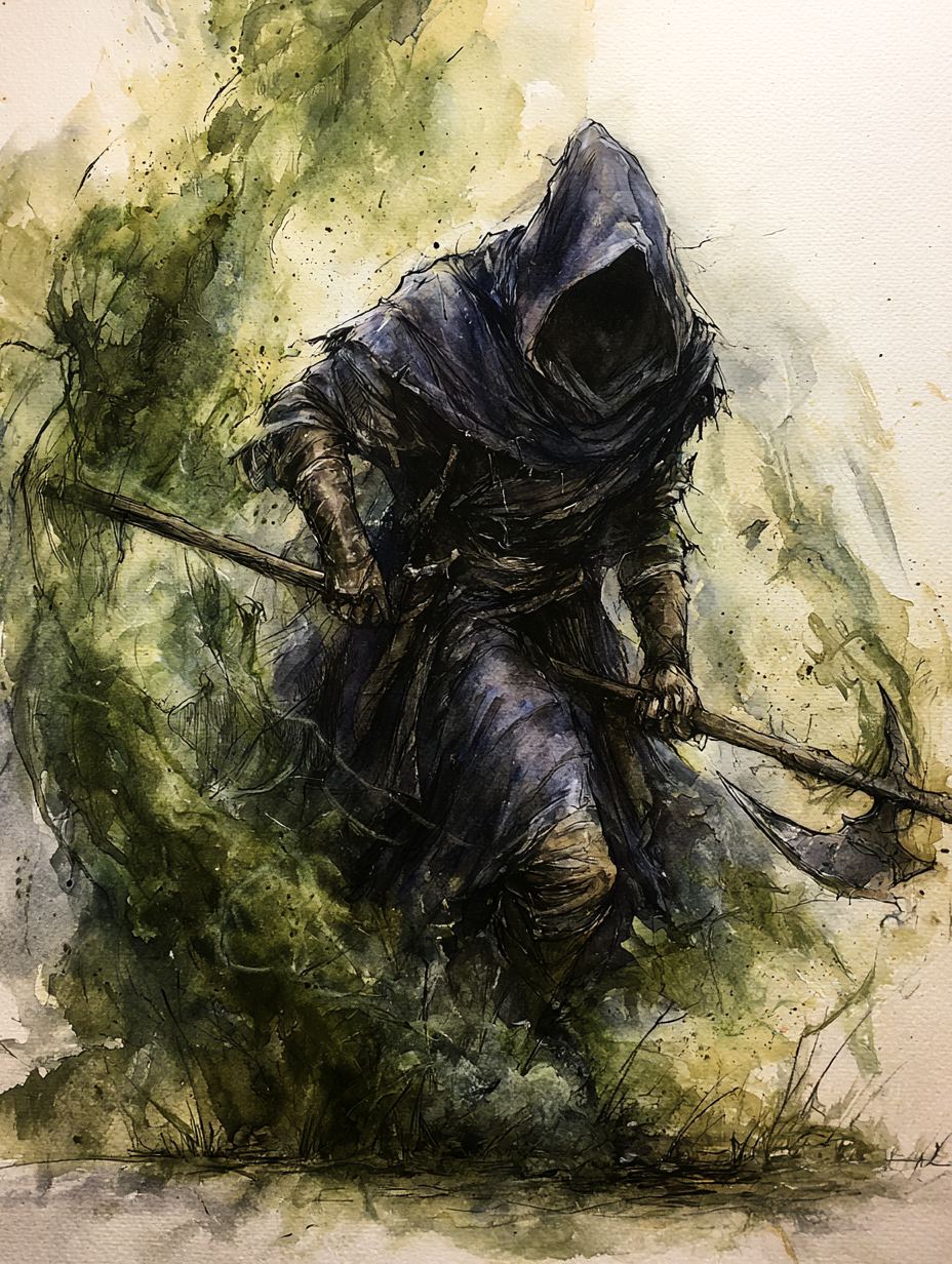 A portrait of Arazakal, part of Auldwyn, a Neverwinter Nights EE persistent world