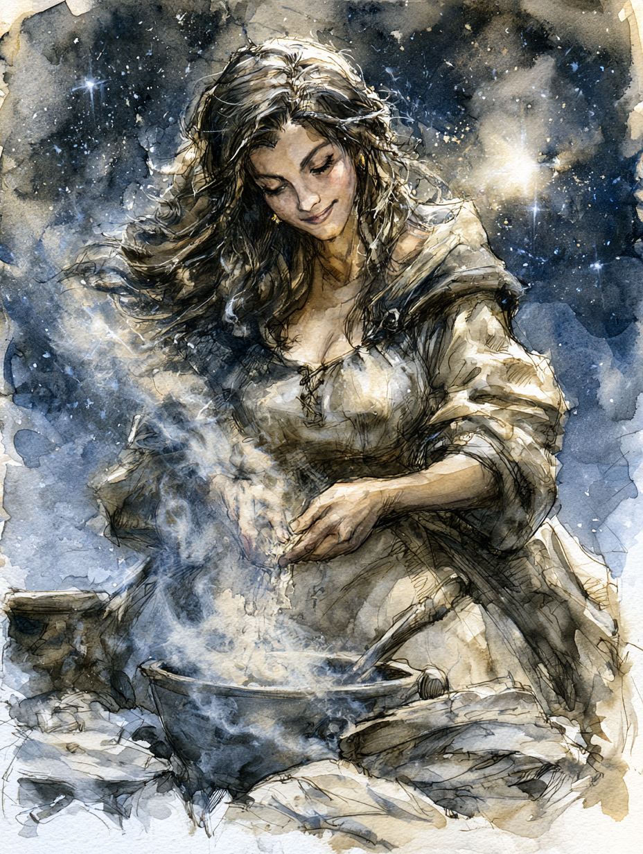 A portrait of Cynnith, part of Auldwyn, a Neverwinter Nights EE persistent world