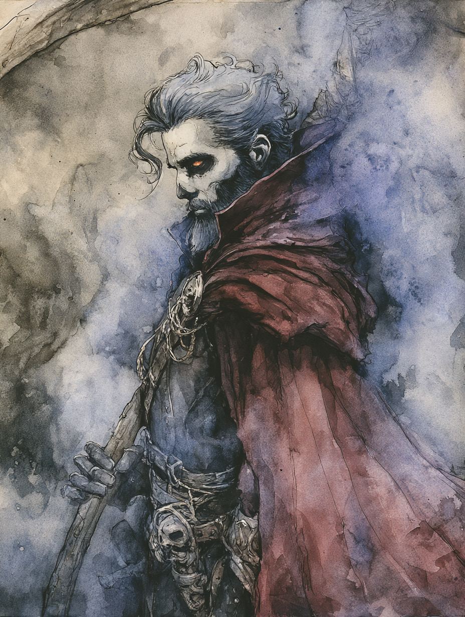 A portrait of Rikkyrd, part of Auldwyn, a Neverwinter Nights EE persistent world