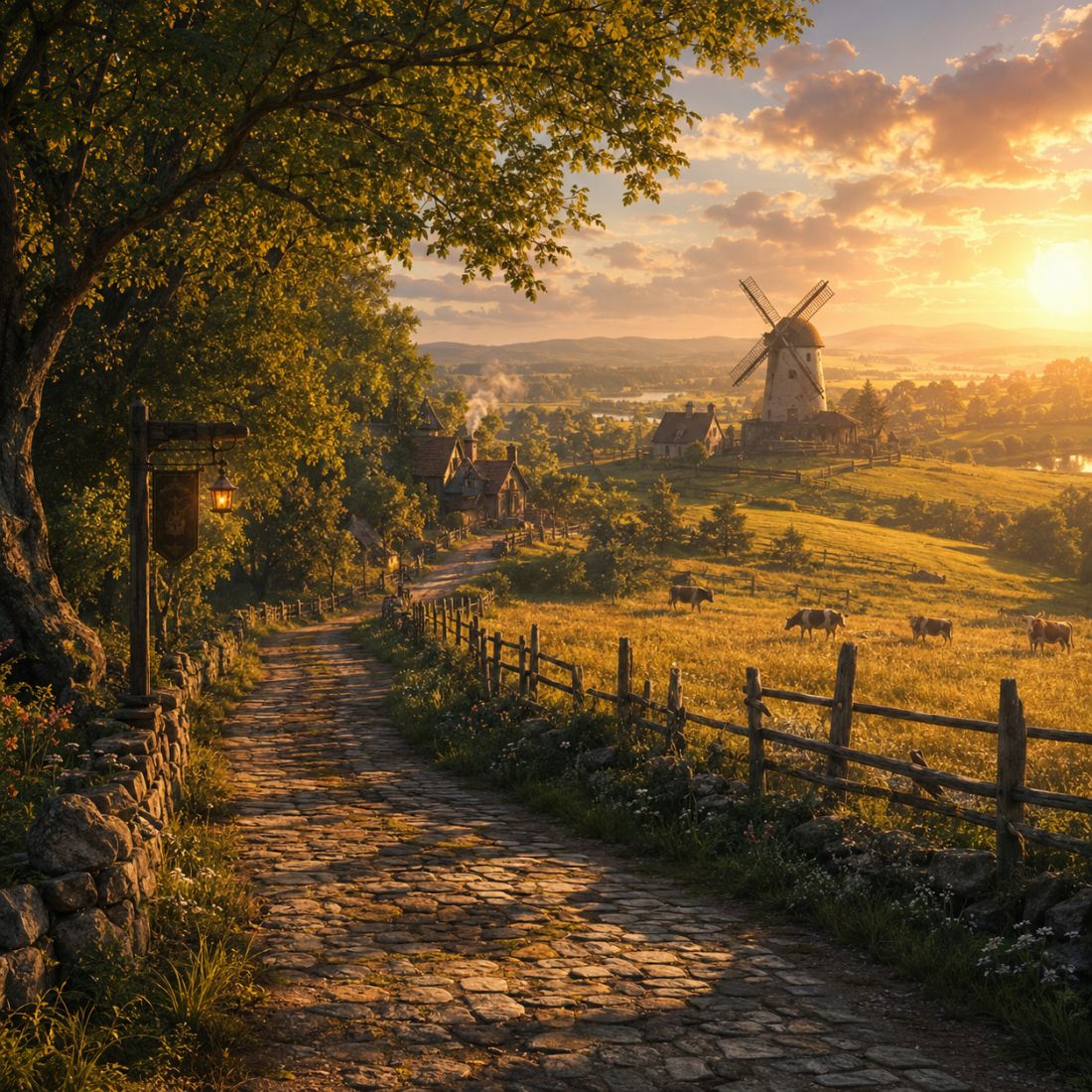 A depiction of The Hearthlands, part of Auldwyn, a Neverwinter Nights EE persistent world